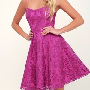 Lulus Lace Mini Dress